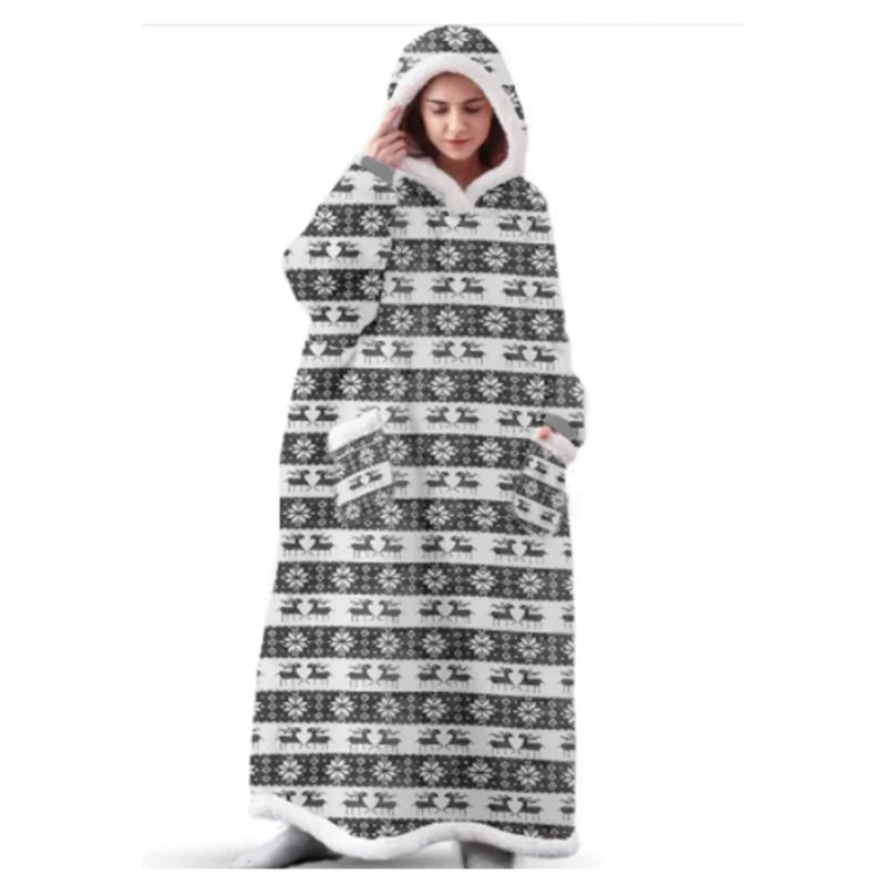 SleeveSnug - Ultiem Oversized Winterdeken-Sweatshirt