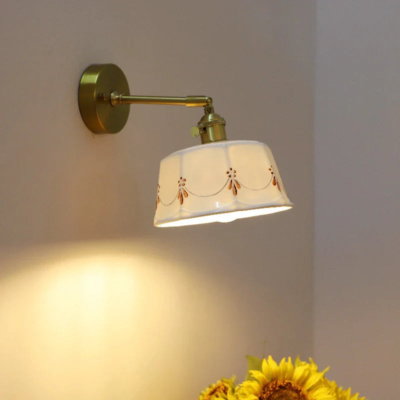 ZenGlow Light - Retro Japanse Wandlamp met Schakelaar