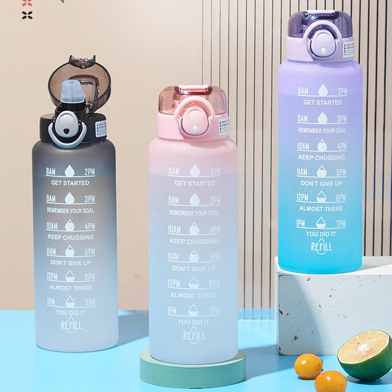 GoalHydrate Bottle - Motivatie Waterfles voor Dagelijks Gebruik