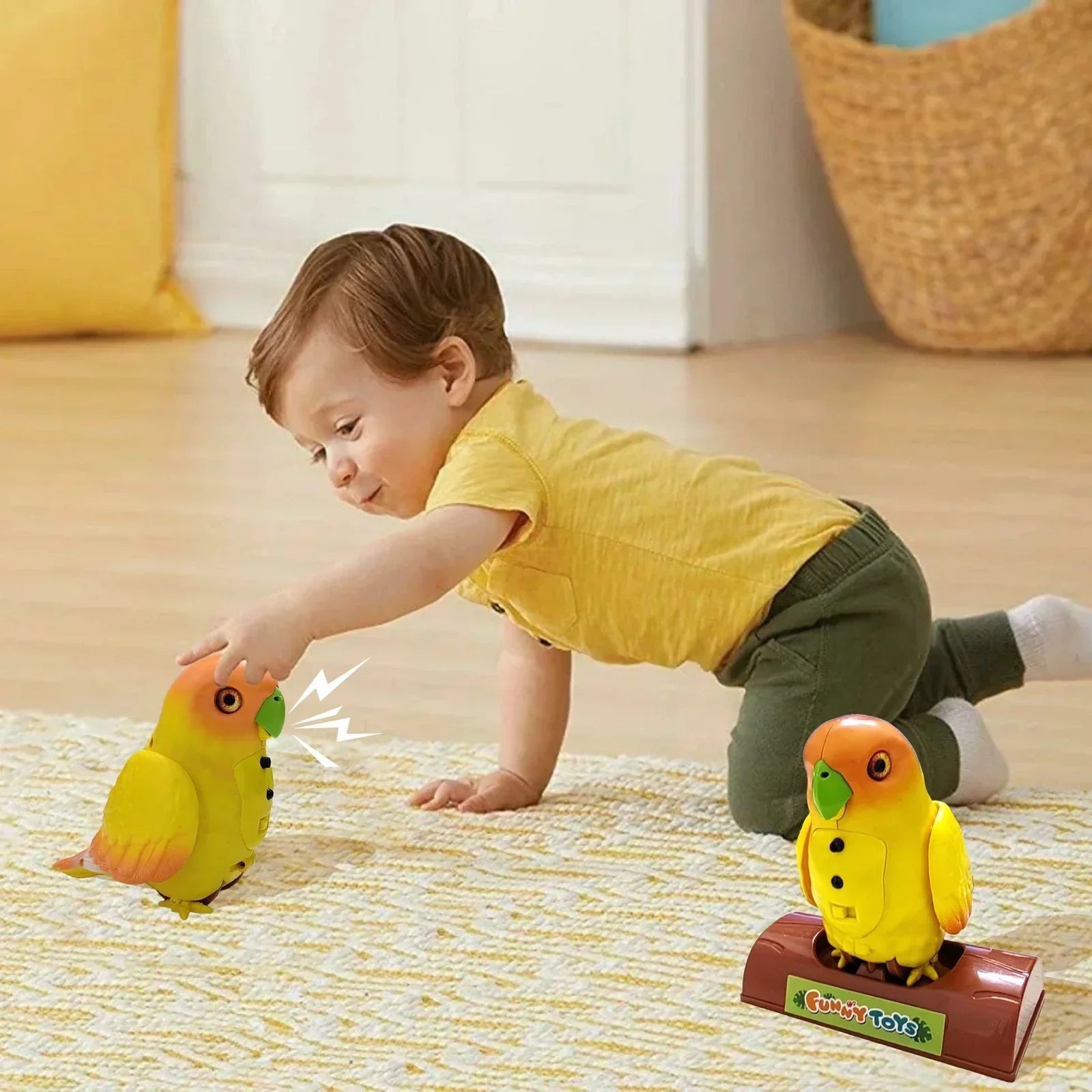 ChatBird Toy – Interactieve Papegaai die Praat en Zingt