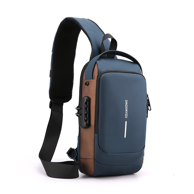Julian ShoulderBag - Stijlvolle Schoudertas met Oplaadfunctie