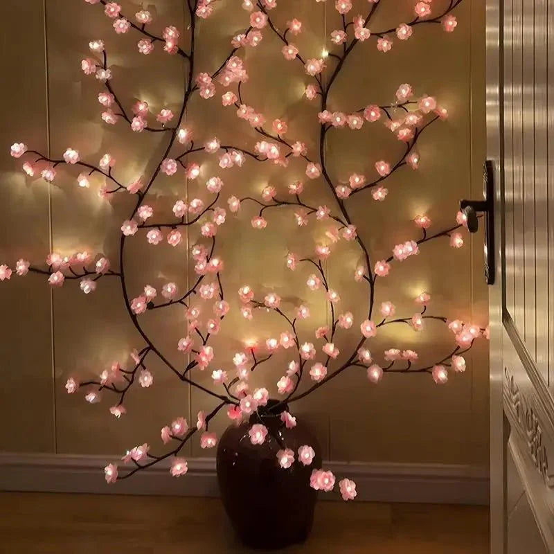 PetalGlow - Betoverende Sakura LED Lichtslinger