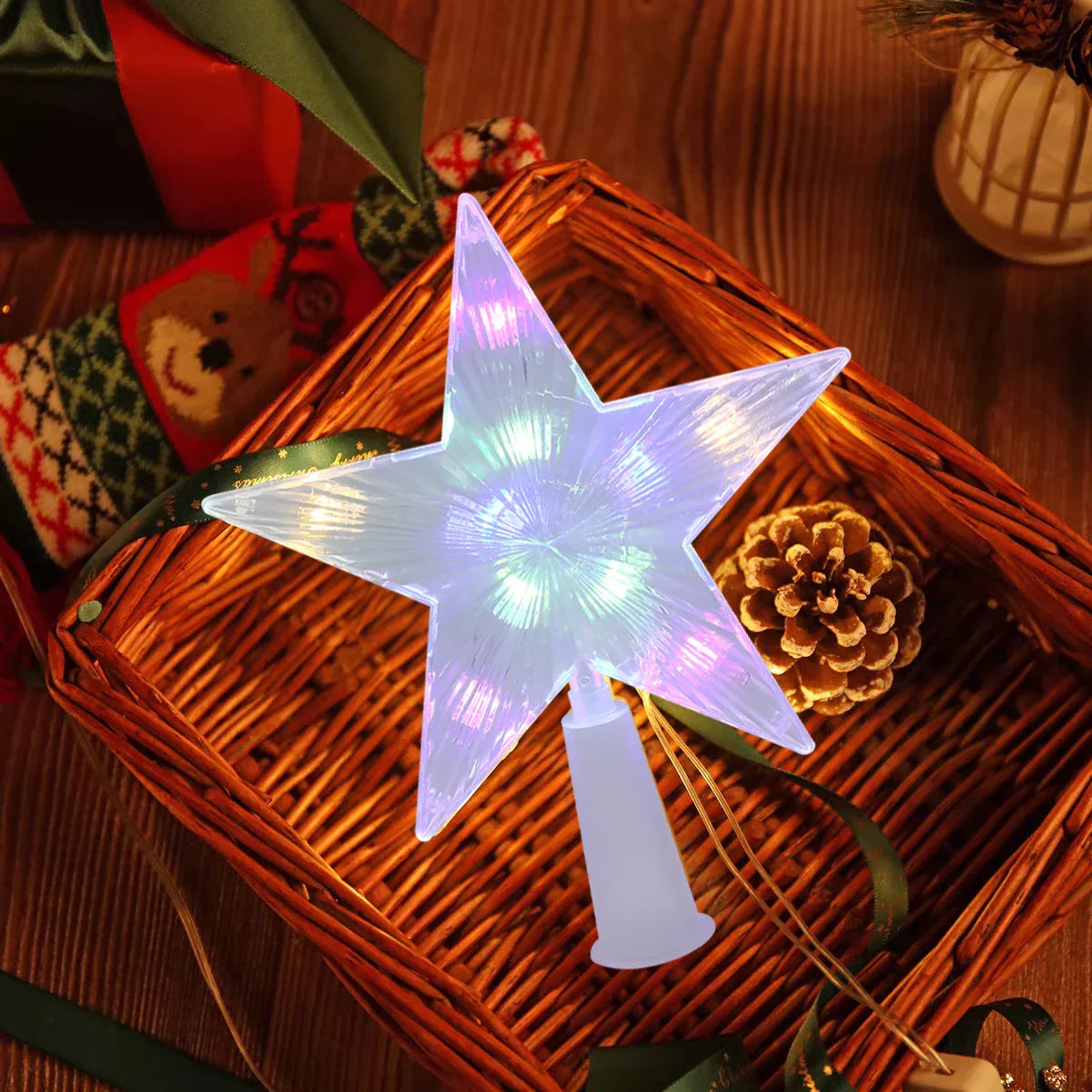 Starlit - Magische LED Ster voor Kerstboomdecoratie