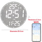 WiFiTime Clock - Slimme LED Wandklok met Kalender
