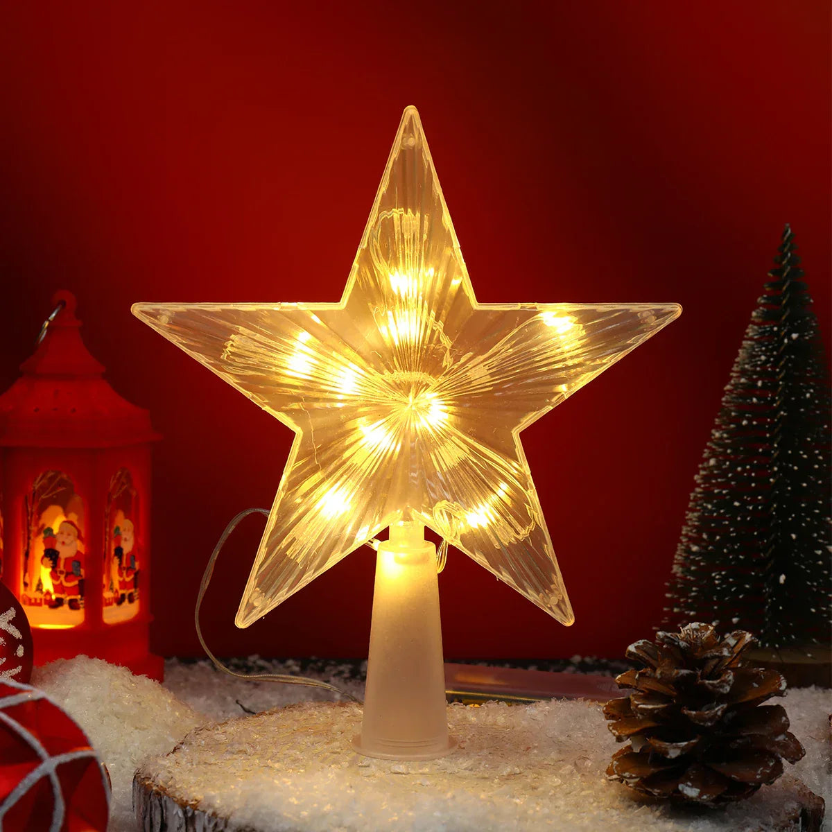 Starlit - Magische LED Ster voor Kerstboomdecoratie