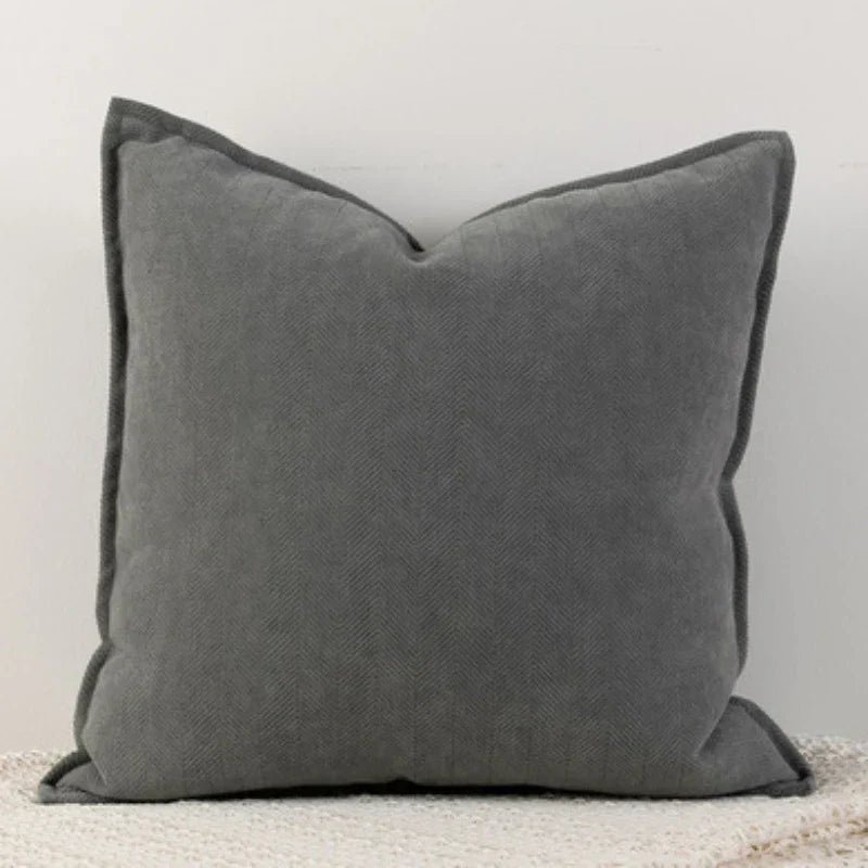 Luxe Chenille Kussenhoes - voor Stijlvolle Interieurs en Comfort