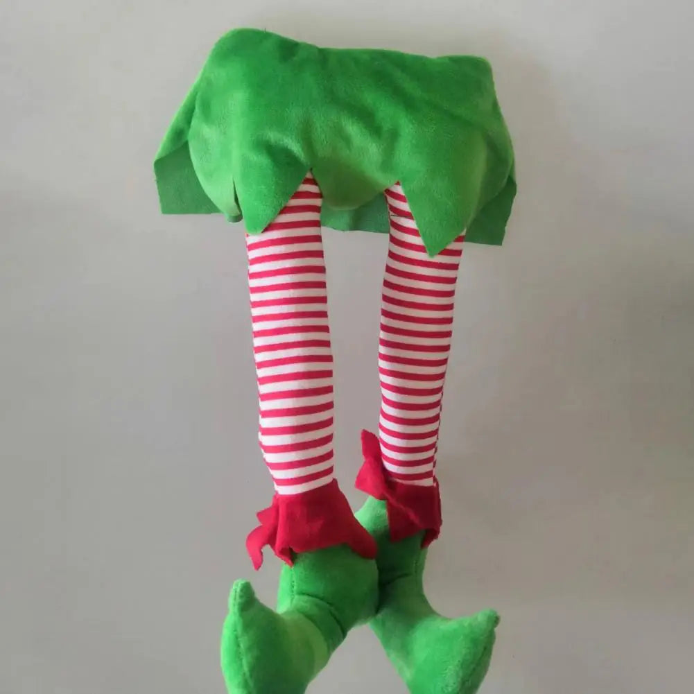 Elfie Legs – Betoverende Pluche Decoratie voor Feestdagen