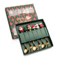 XmasSpoons – Stijlvolle Kerstlepelset voor Feestelijke Tafels