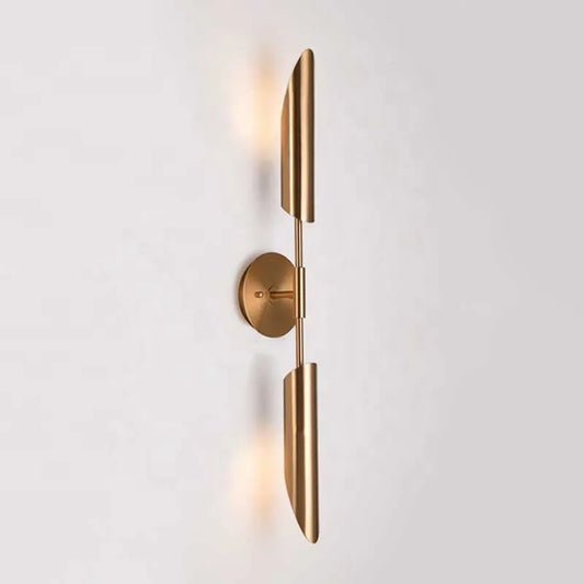 LuxeGlam - Gouden Industriële Wandlamp voor Thuis en Hotel