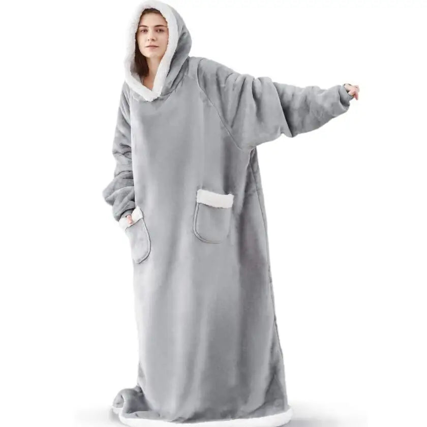 SleeveSnug - Ultiem Oversized Winterdeken-Sweatshirt