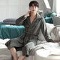 WarmPlush Robe - Luxe Antibacteriële Flanellen Badjas