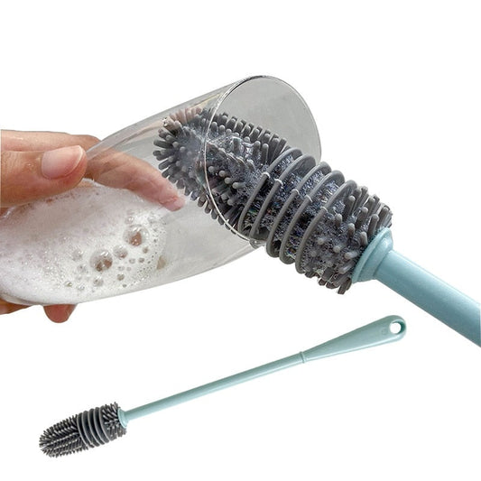 BrushMaster – Siliconen Afwasborstel voor Flessen en Glazen