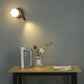 NordicLux - Rotating Glas LED Wandlamp voor Slaapkamer