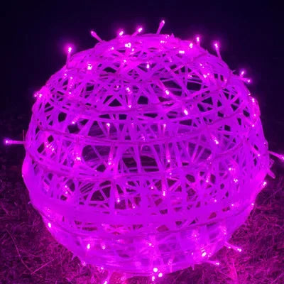 Sphere Rieten Feestverlichting - Elegante Rieten Feestverlichting voor Elke Gelegenheid