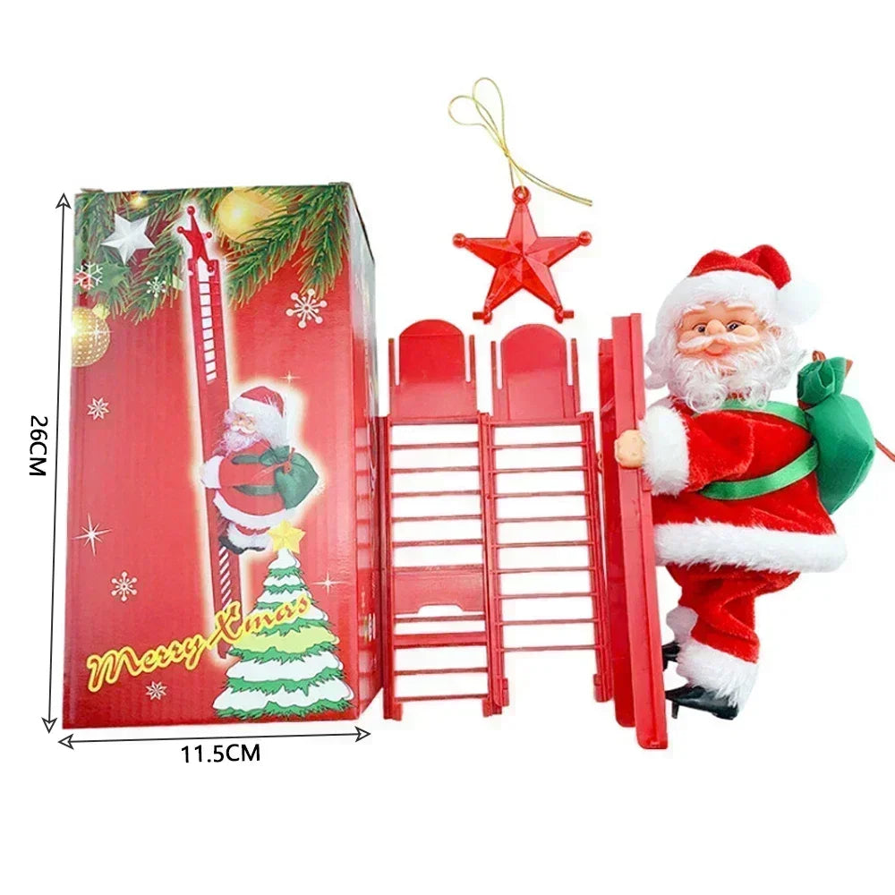 Klimmende Kerstman - Magische Muzikale Klimmende Kerstman Decoratie