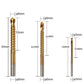 TitaniumPro Drill Set – Precisieboor voor Metaal en Hout