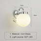 ModernWall - Scandinavische LED Wandlamp met Glas
