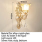 CrystalElegance - Stijlvolle Kristallen Wandlamp voor Huisdecoratie