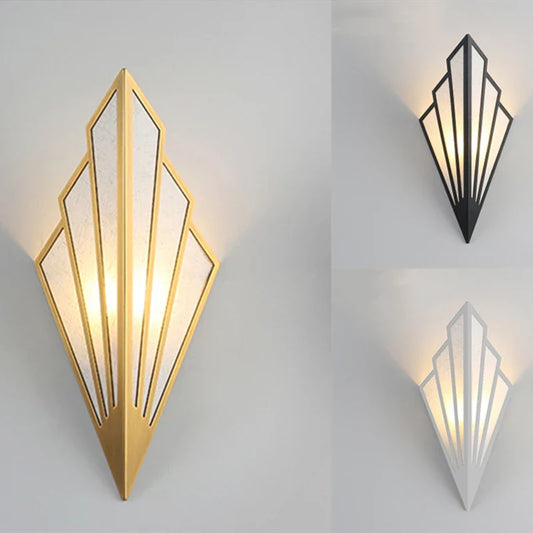 NordicGlow - Trendy LED Wandlamp voor Woonkamer en Slaapkamer