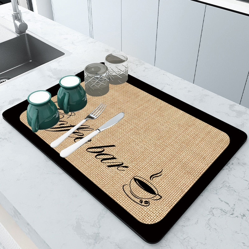 AbsorpTowel Mat - Antislip, Ultra-absorberend en Stijlvol