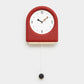 CremePendulum Clock - Koreaanse Wandklok met Modern Design