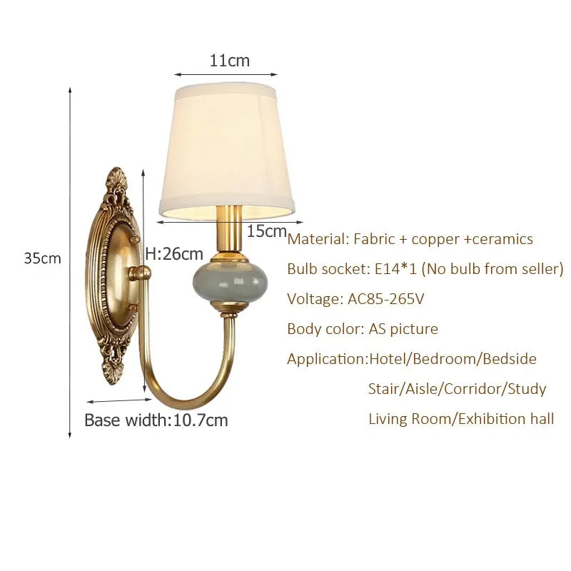 CopperGlow - Elegante Vintage Wandlamp voor Thuis