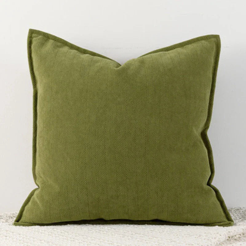 Luxe Chenille Kussenhoes - voor Stijlvolle Interieurs en Comfort