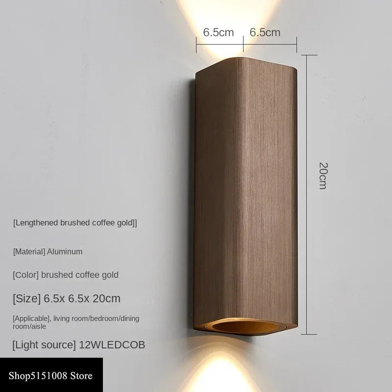 GlowLuxe - Stijlvolle LED Wandlamp voor Slaapkamer