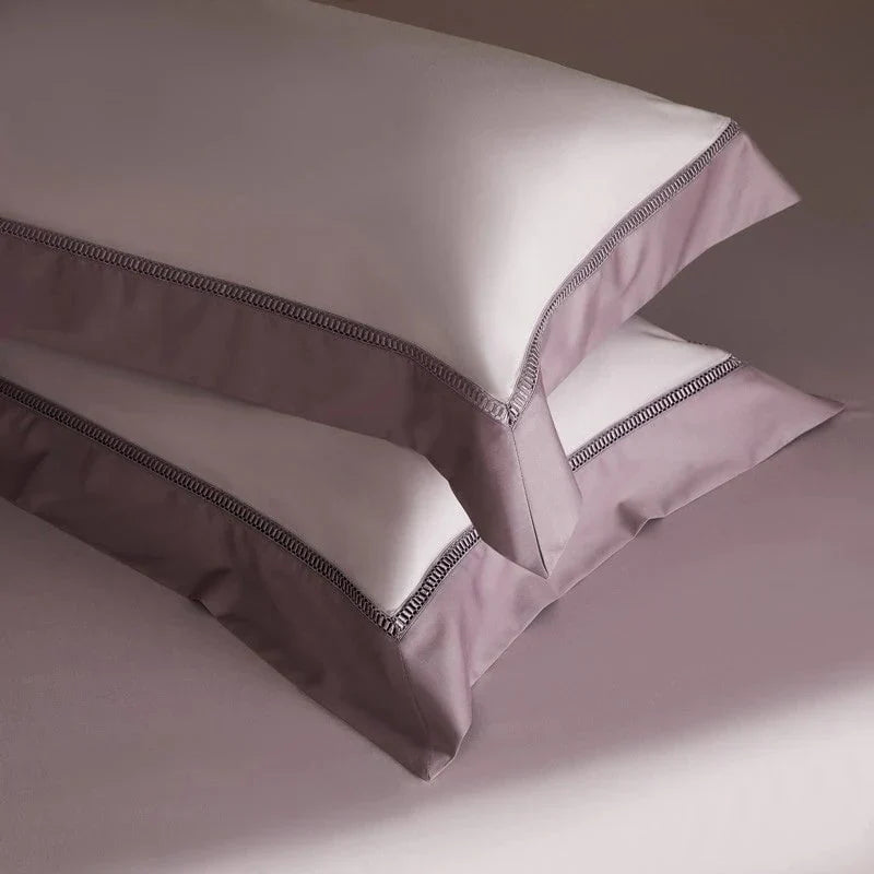 Mystique Mauve – Luxe Dekbedovertrekset van Egyptisch Katoen