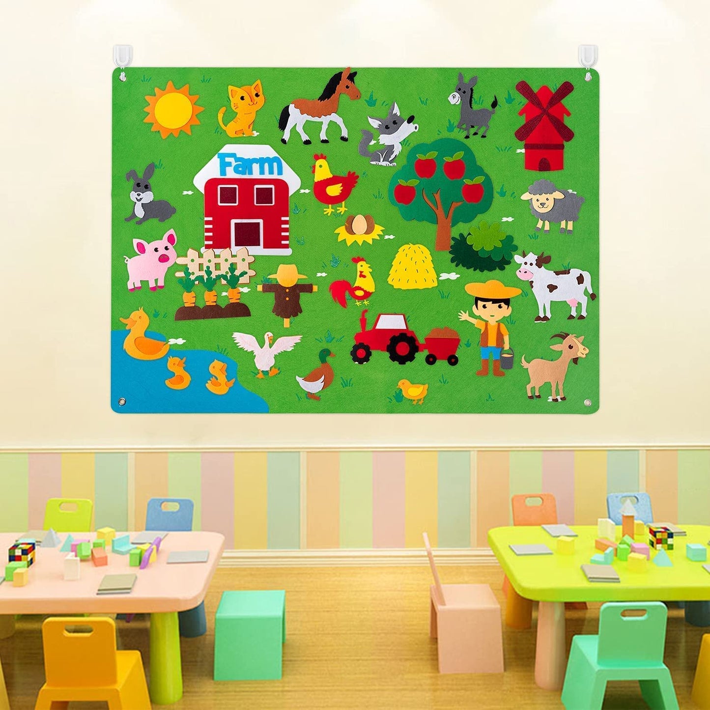 FeltPlay – Creatief Peuter Viltbord voor Speelplezier