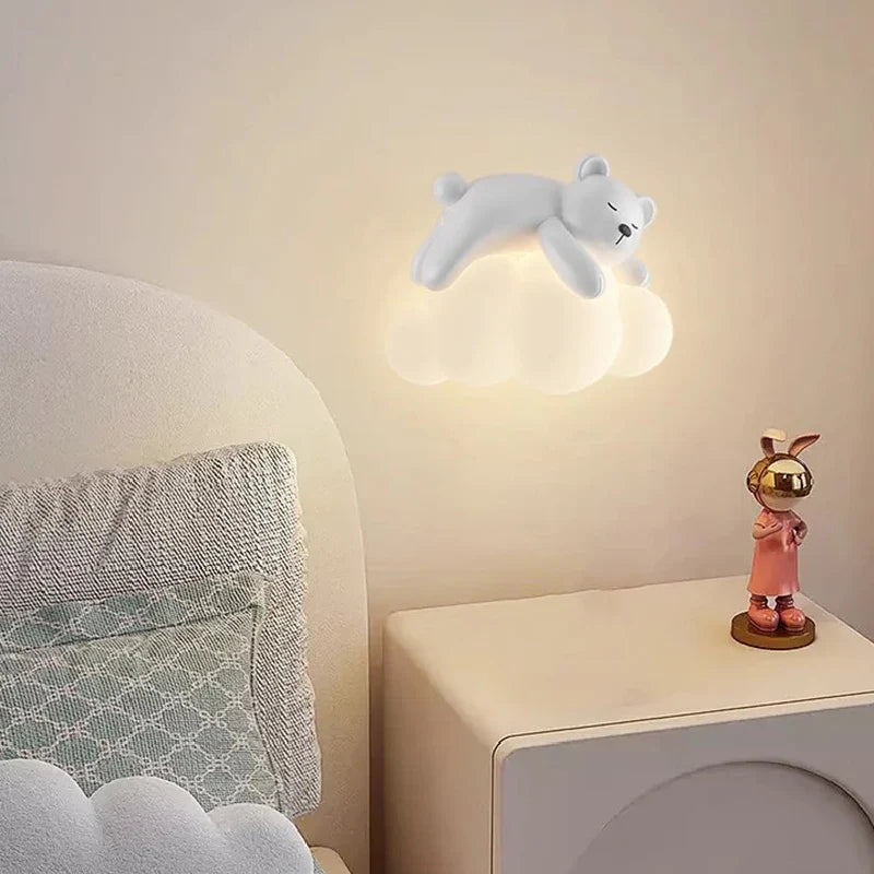 PandaGlow Lamp - Liefelijke LED Wandverlichting voor Kinderen