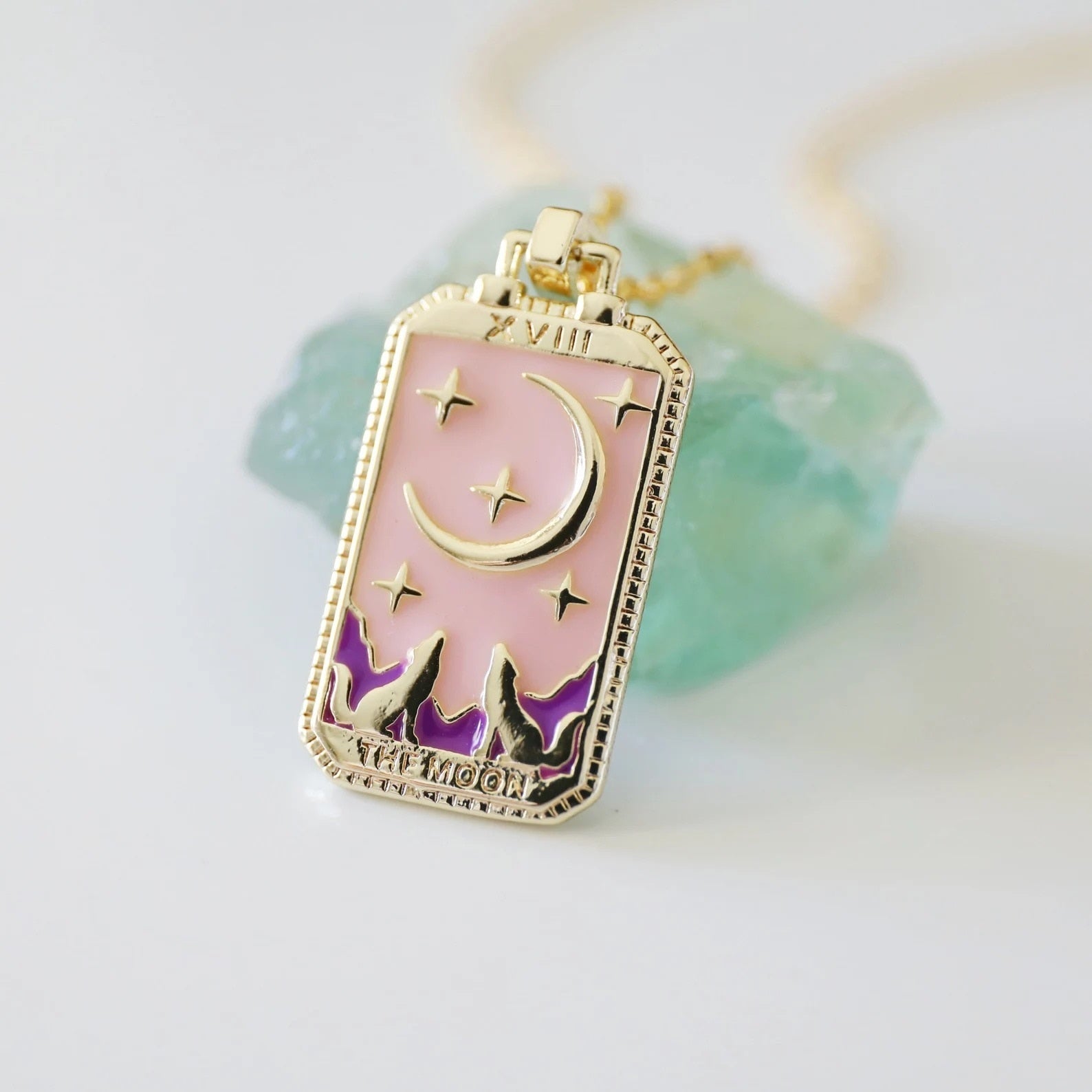 Enchanting Tarot Card Necklace | Discover the Meaning Behind Each Charm