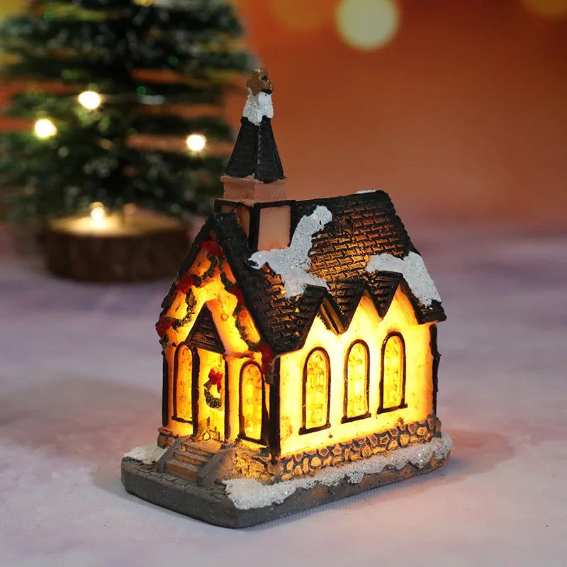 TwinkleCottage Light - Draadloze Kerstdecoratie met Warm LED