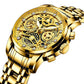SkeletonWatch - Stijlvol Herenhorloge met Zwart Design
