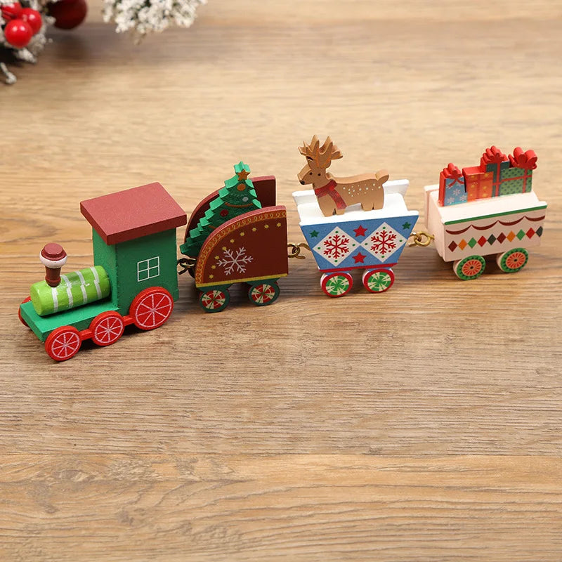 Kerst FestiveTrain - Charmante Kerstdecoratieve Trein