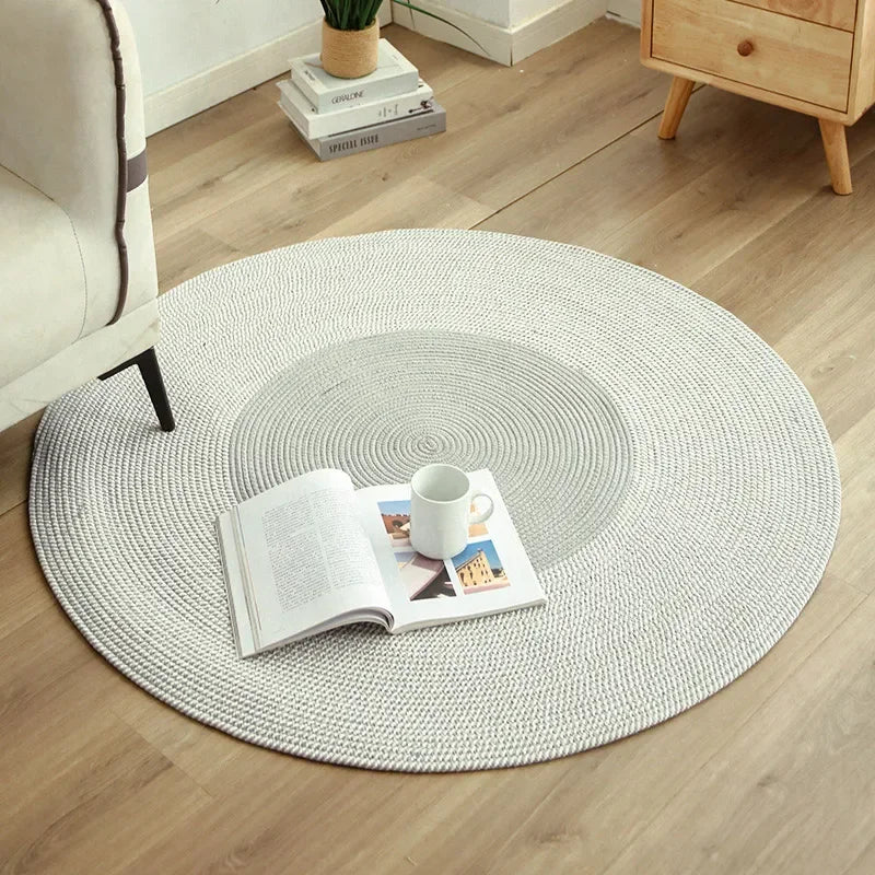 WeaveNest - Luxe Jute Vloerkleed voor Interieur