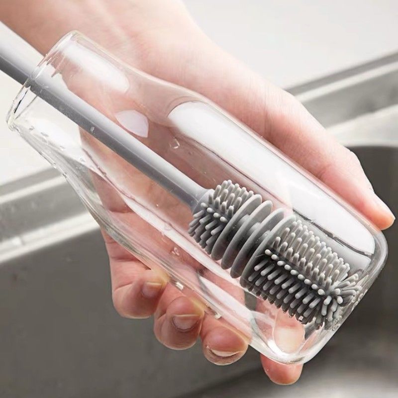BrushMaster – Siliconen Afwasborstel voor Flessen en Glazen