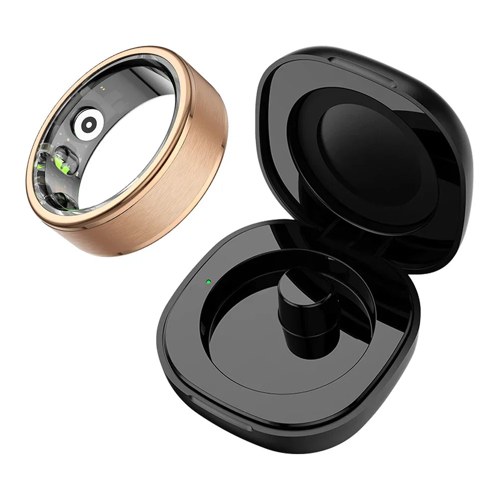 HealthGlimmer Ring - Stijlvolle Slimme Gezondheidsmonitor Ring
