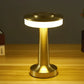 LumiCrest – Draadloze Retro LED Tafellamp