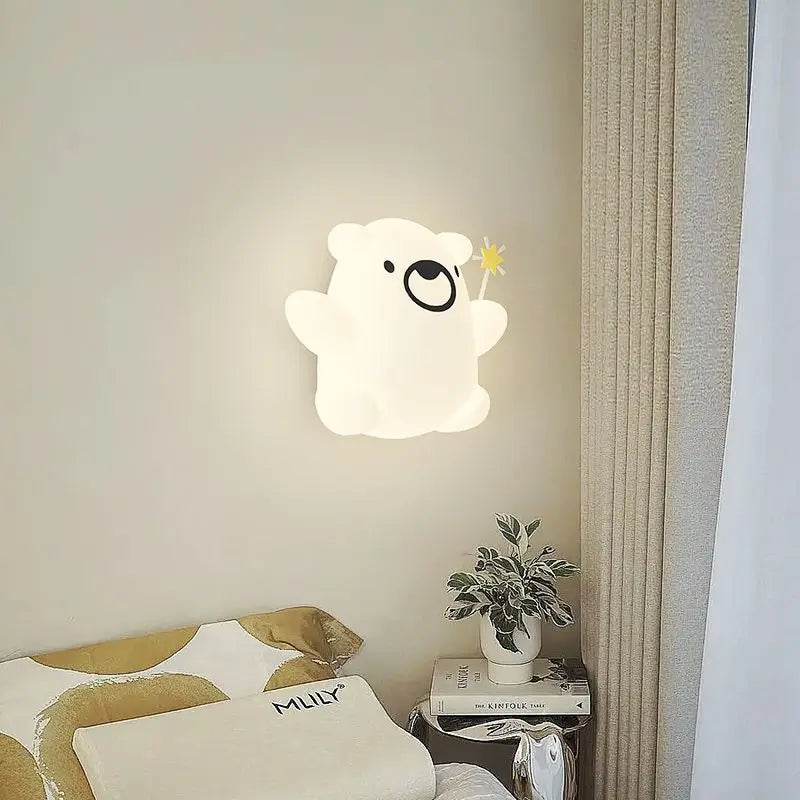 CartoonGlow – Verstelbare LED Kinderkamer Wandlamp