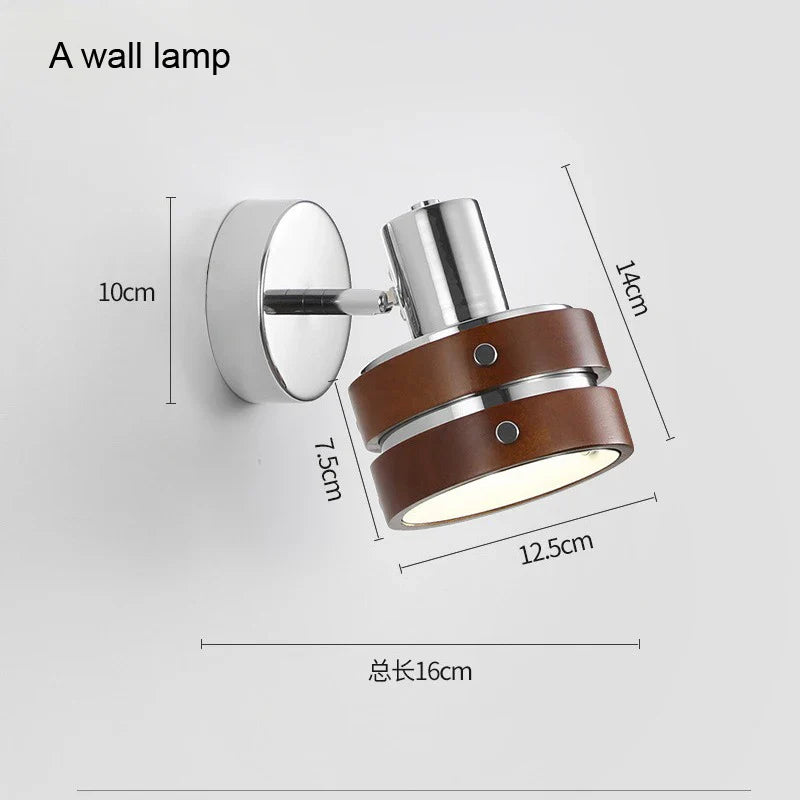 TelescopicLamp – Verstelbare Vintage Bedlamp in Punkstijl