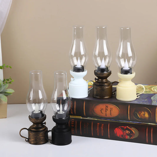 VintageGlow Tafellamp - Retro LED Tafellamp voor Thuis