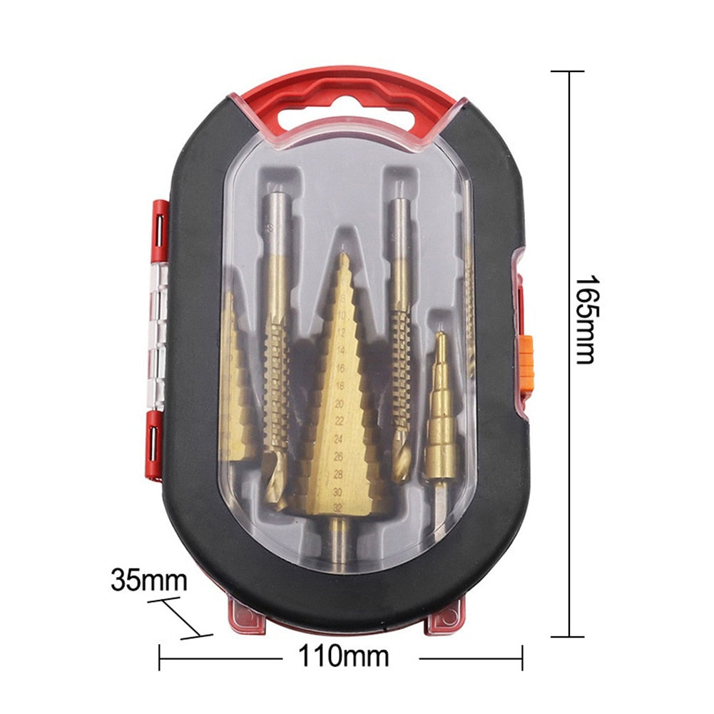 TitaniumPro Drill Set – Precisieboor voor Metaal en Hout