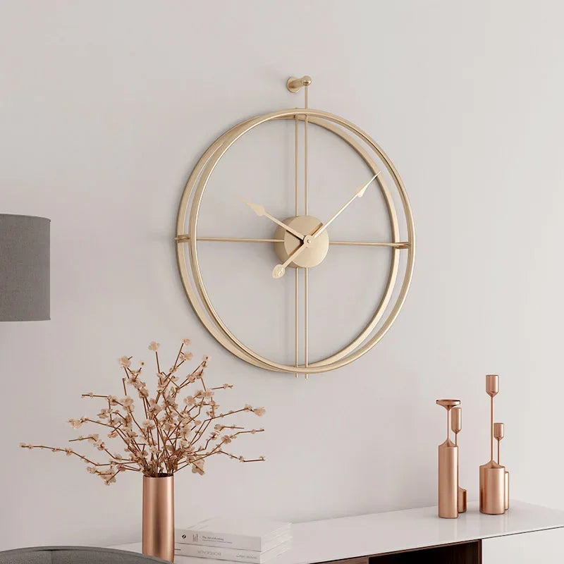 LuxeTime Clock – Stijlvolle Muurklok voor Moderne Interieurs