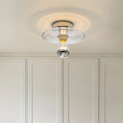 AquaGlow Wall Lamp – LED Verlichting met Golfpatroon