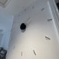 ModernArt Clock - Stille Wandklok voor Minimalisme