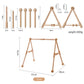 Montessori RattleFrame - Houten Speelgoed met Speeltjes