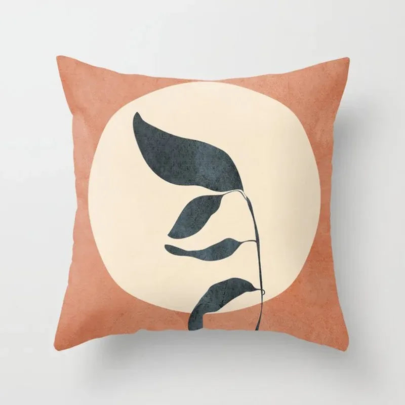 VelvetHaven Kussenhoes - Stijlvolle Botanische Kussenhoes voor Frisse Interieur Makeover