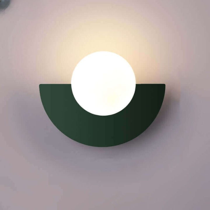 Noorderlicht Charme - Halvemaan Wandlamp van Metaal