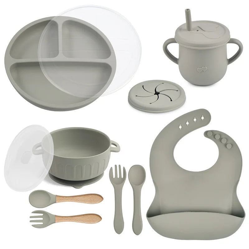 BabyCare Set - 10-delige BPA-vrije Serviesset voor Kinderen
